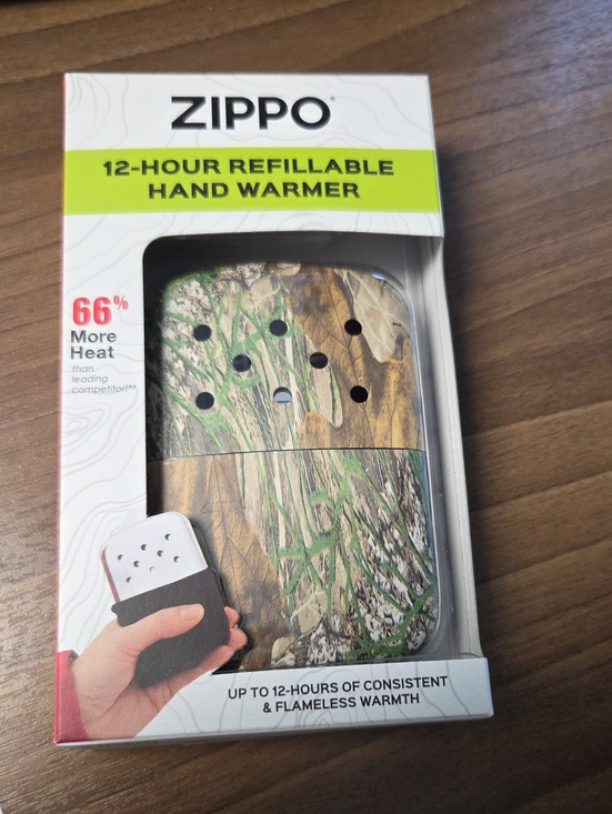 Zippo Other - Zippo Mossy Oak Camo 12-Hour Refillable Hand Warmer